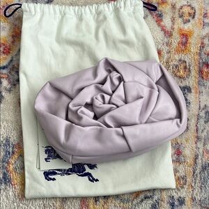 Burberry Lilac Leather Clutch NWT
